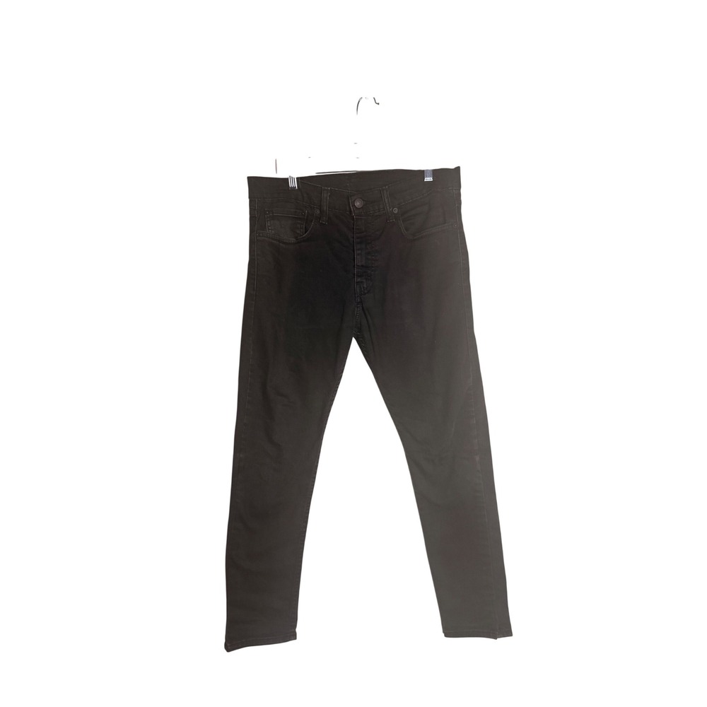 Levi's 512 Slim Taper Jeans Black Stretch Denim Mens Size 32 (28 inseam) Low Pro